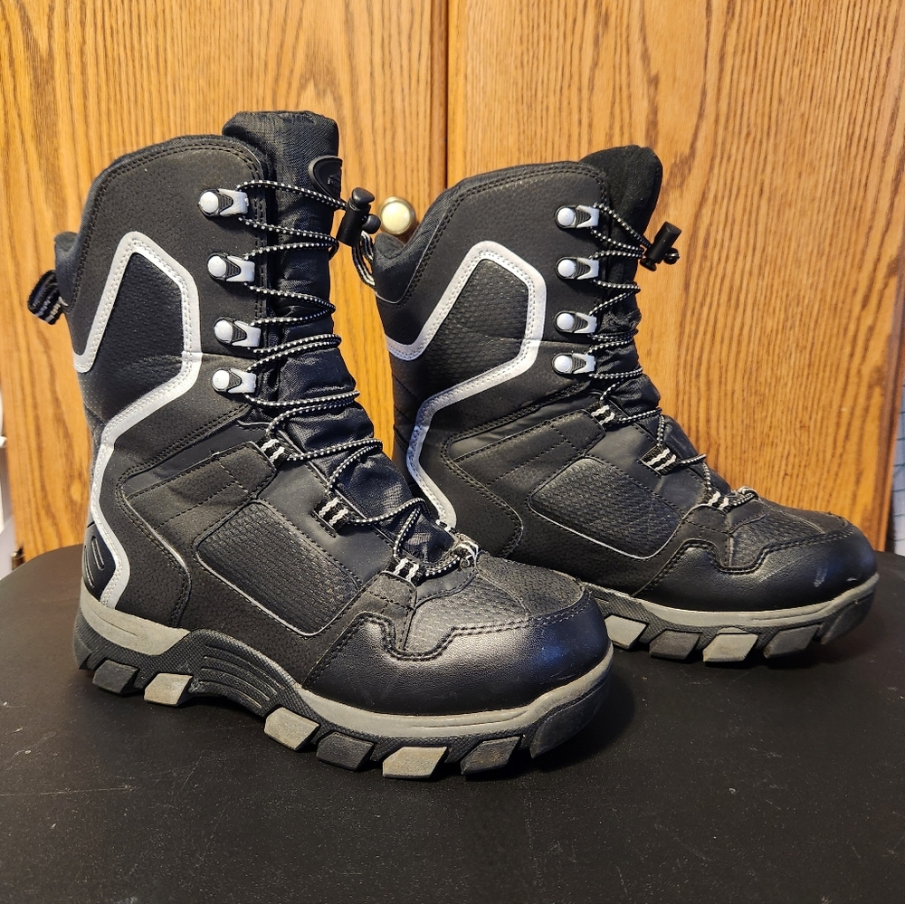 Northwest Territory Black Winter Snow Boots